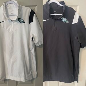 Philadelphia Eagles short sleeve Nike jackets, XL
